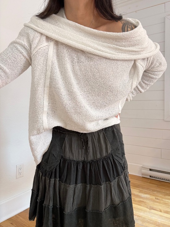 Free People Sweaters - Free people cowl neck knit sweater